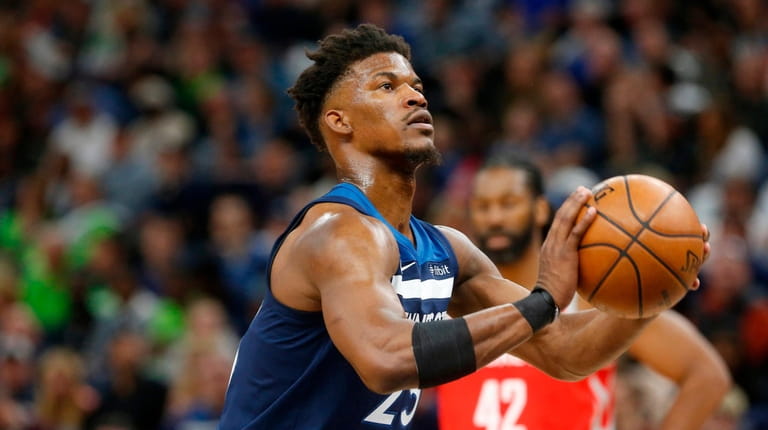 Minnesota Timberwolves All-Star forward Jimmy Butler is the first to...