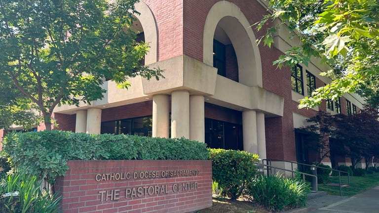 The offices of the Roman Catholic Diocese of Sacramento are...