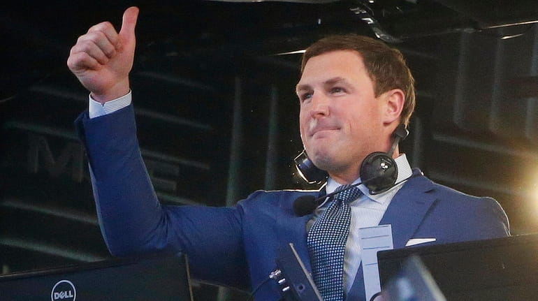 Jason Witten is recognized by the Dallas Cowboys before a...