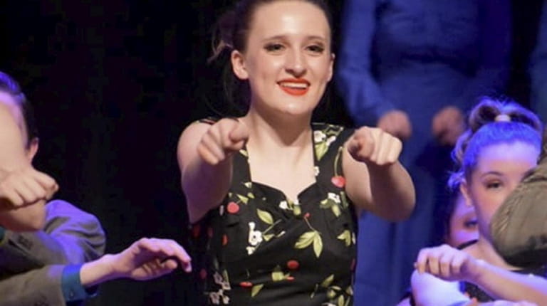 Natalie Walsh appears in last year's production of "Grease." She...