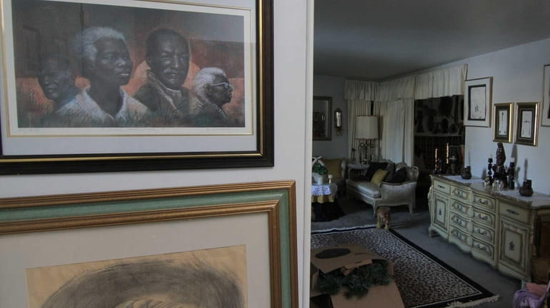 Frances Watkins' Kings Park home is decorated with artifacts that...