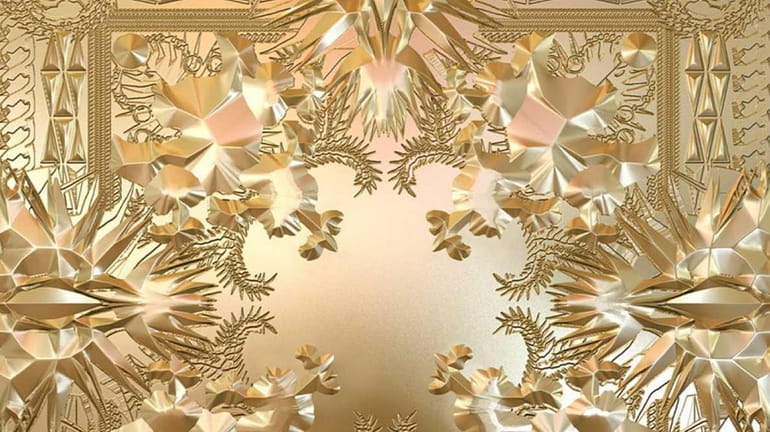 Album / CD art cover titled " Watch the Throne...