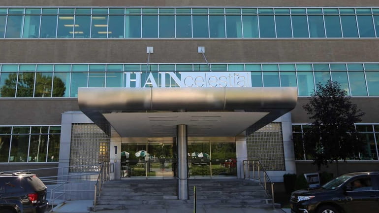 Hain Celestial's headquarters in Lake Success is pictured on Thursday,...