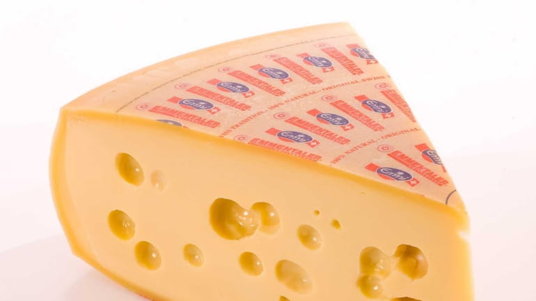 Made in Switzerland, Emmentaler is the true Swiss cheese.