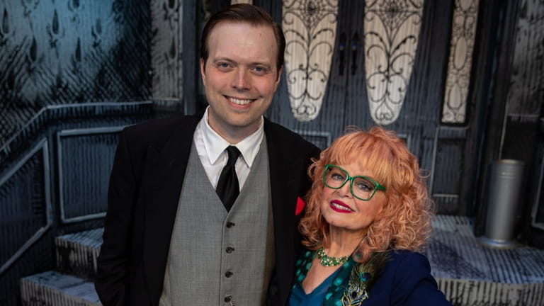 James Taylor Odom, who plays Wadsworth and Sally Struthers reunited...