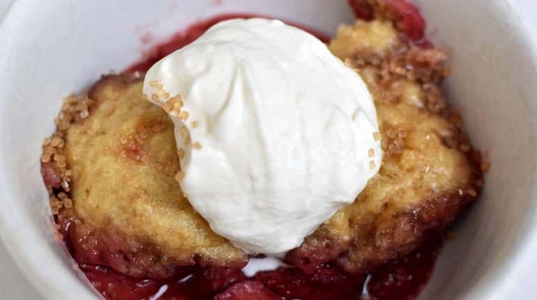 This recipe for strawberry dumplings is a riff off the...