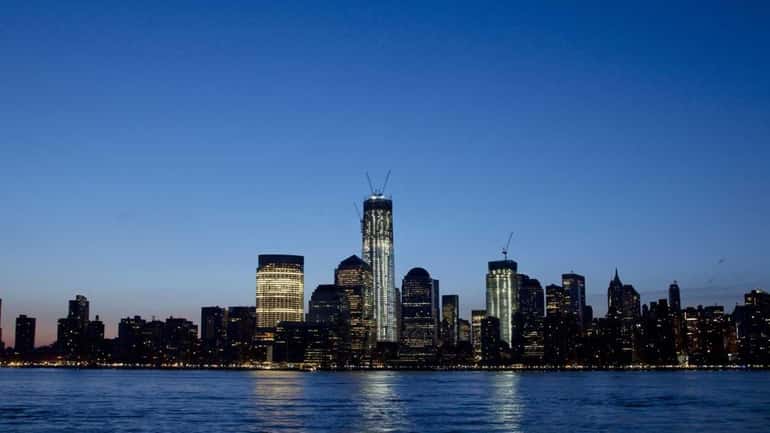 The new World Trade Center in lower Manhattan has reached...