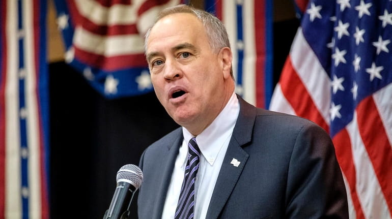 State Comptroller Thomas DiNapoli in 2019. On Thursday, he praised Long...