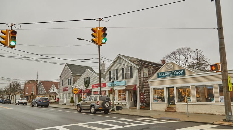 Downtown East Quogue. Homes in East Quogue tend to be...
