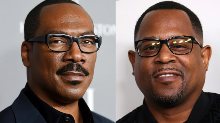 The eldest children of comedians Eddie Murphy, left, and Martin Lawrence...