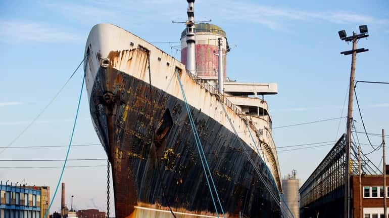 The SS United States, seen here on Jan 21, 2014 remains...