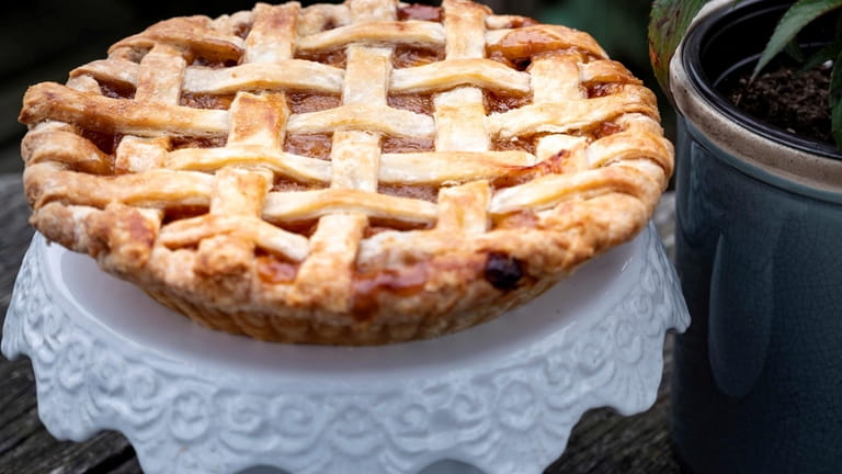 Get peach pie and other treats made on-site at Kerber's...