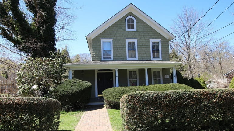 The Setauket home was built circa 1885 by Daniel and Thirza...