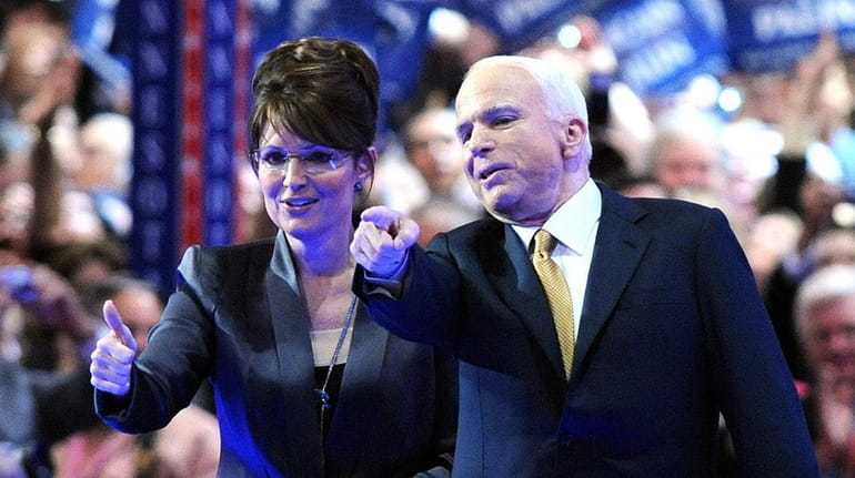 Sen. John McCain, the GOP's 2008 candidate for president, at the...
