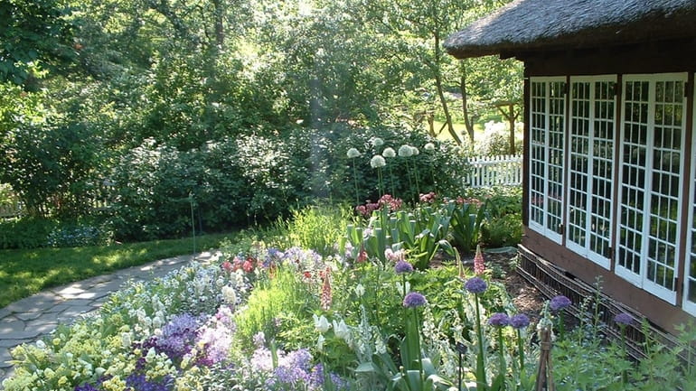 The cottage garden at Old Westbury Gardens.