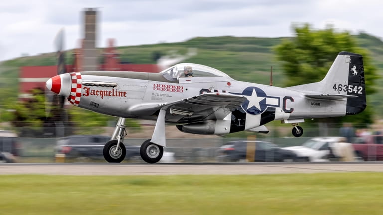 North American P-51D Mustang fighter will be at the American...