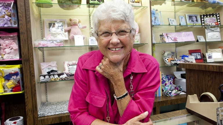 Helen Ullman, 79, of Massapequa Park, a sales associate at...
