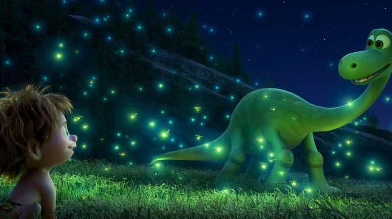 This image released by Pixar-Disney shows Spot, voiced by Jack...