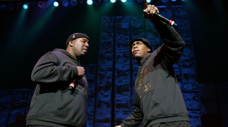 : Erick Sermon and Parrish Smith of the group EPMD...