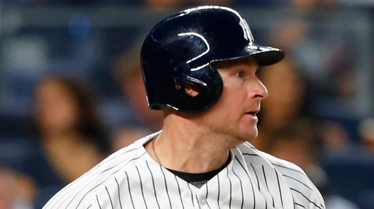 Chase Headley hits a two-run double in the fourth inning...