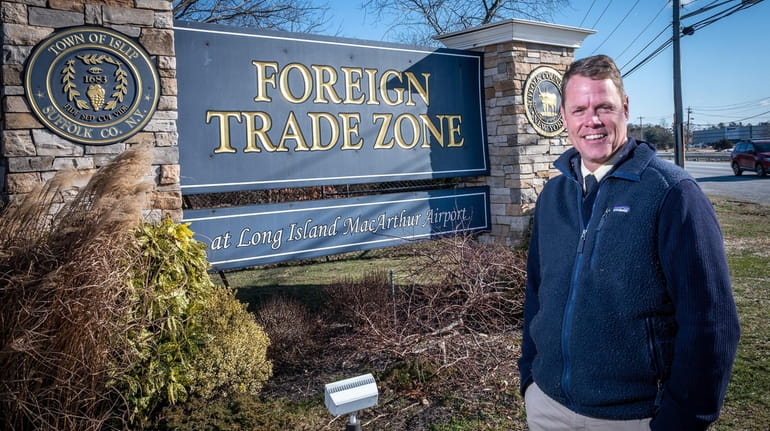 Brad Hemingway, executive director of the Foreign Trade Zone in...