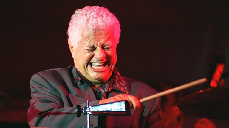 Tito Puente performs at Planting Fields Aboretum's Latin summer jazz festival in...