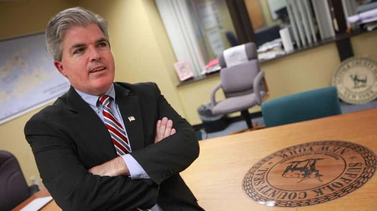 Steve Bellone reflects on his first year in office as...