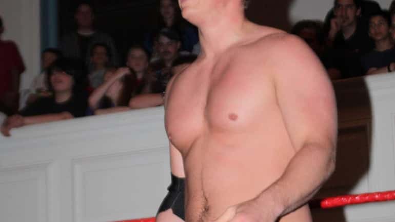 Professional wrestler Reid Flair, son of wrestler Ric Flair, in...