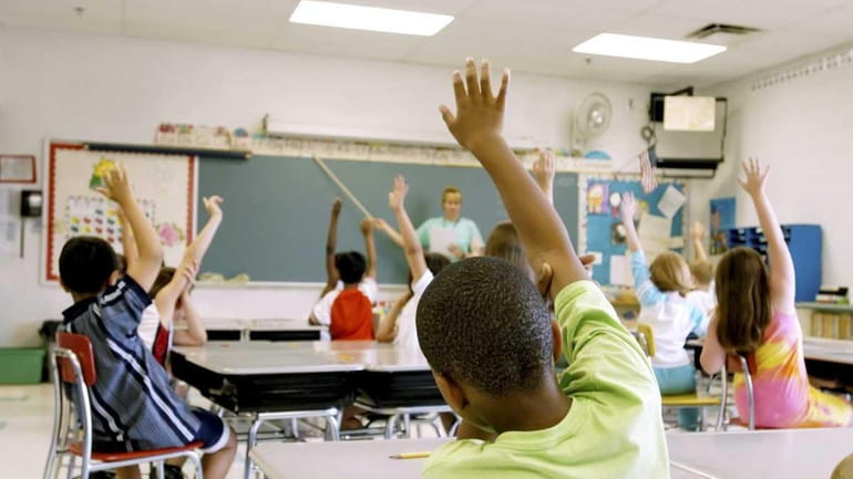 An elementary school in Harlem is the first in New...