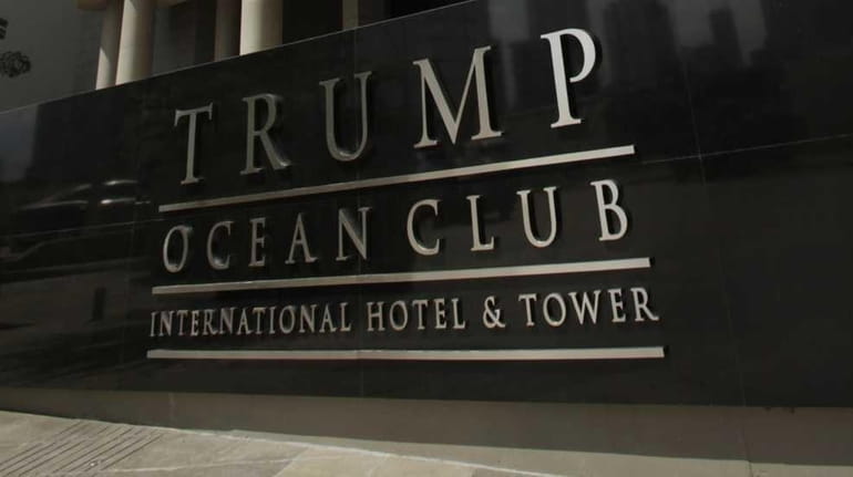 The Trump Ocean Club International Hotel and Tower in Panama...