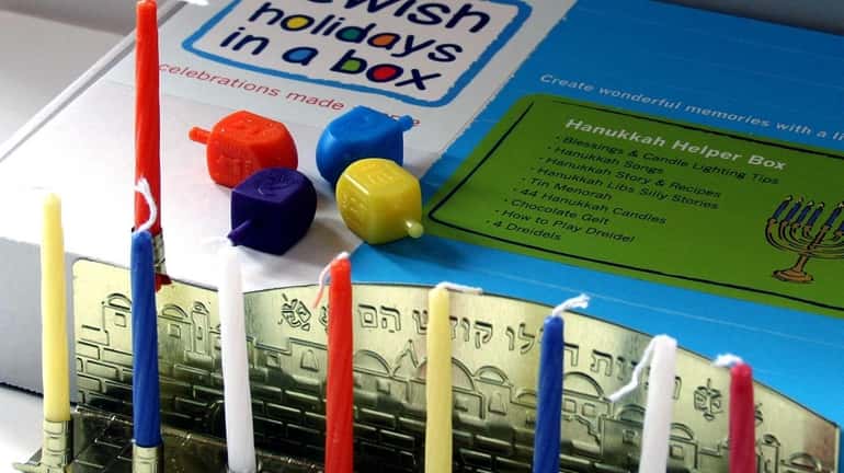 An eight-night Suprise Package helps families celebrate Hanukkah.
