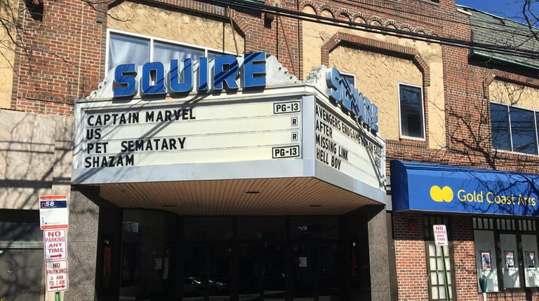 Squire Cinemas on Middle Neck Road in Great Neck, seen Wednesday, is...