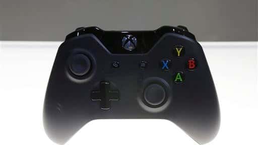 A controller for Microsoft Corp.'s Xbox One entertainment and gaming...