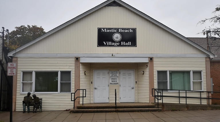 The former Mastic Beach Village Hall on Neighborhood Road in Mastic...