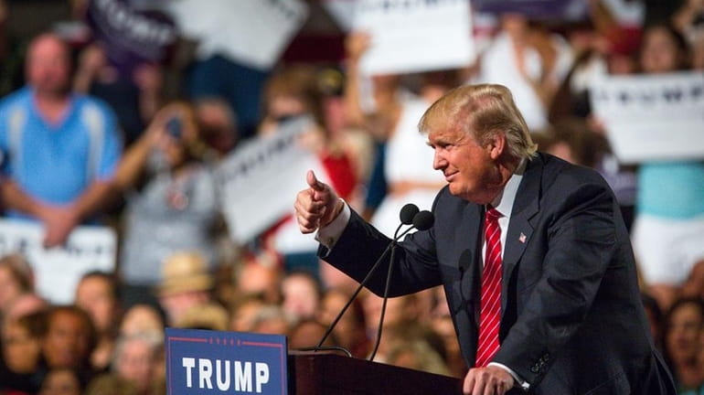 PHOENIX, AZ - JULY 11: Republican Presidential candidate Donald Trump...