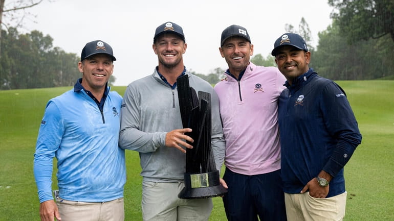 First place Team Champions, Paul Casey, Bryson Dechambeau, Charles Howell...