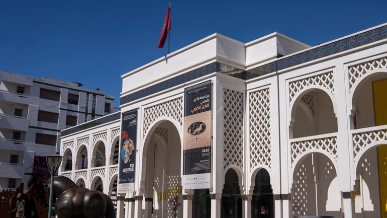 A view of the Mohammed VI Museum of Modern and...