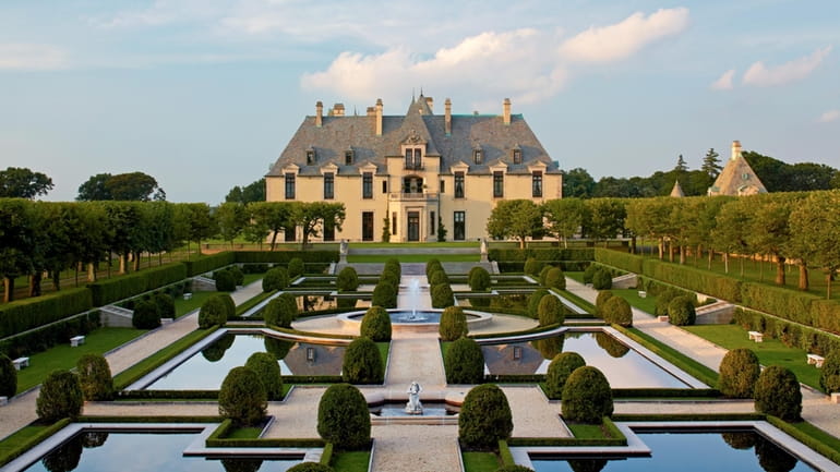 A view of Oheka Castle in Huntington, a historic Gold Coast...