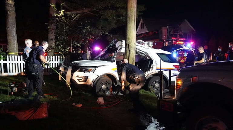 A Nassau County 1ST PCT officer was involved in a...
