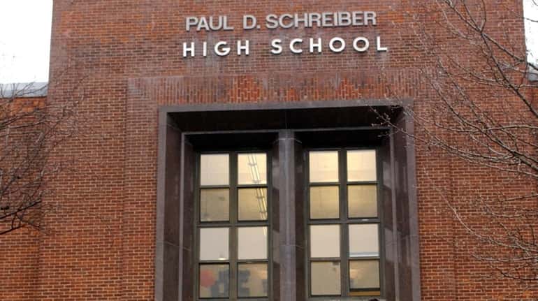 The Paul D. Schreiber High School varsity softball team was...