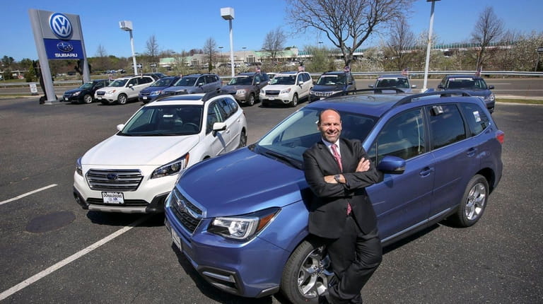 Steve Fulco, general manager of sales operations at Donaldson's Volkswagen...
