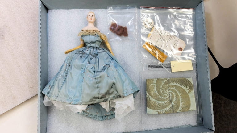 A doll that was made in 1941 depicts Edith Roosevelt’s...