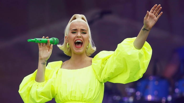 Singer Katy Perry says her first hospital stay was last August,...