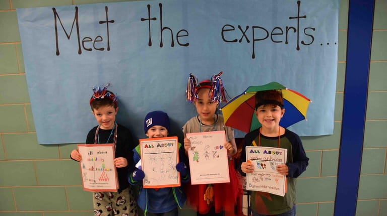 First-graders at Babylon Elementary School wrote a series of informative stories...