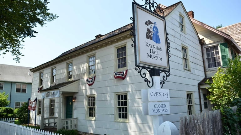 Raynham Hall Museum in Oyster Bay was originally a Colonial...