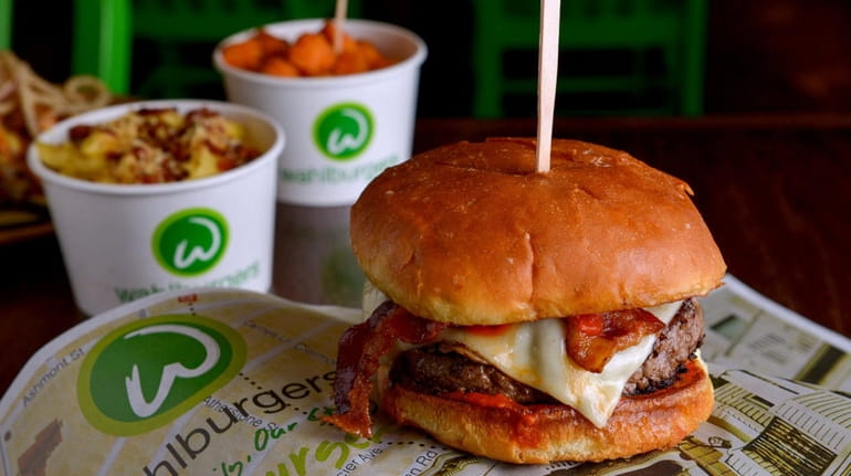 The O.F.D. (Originally From Dorchestah) at Wahlburgers is a half-pound...