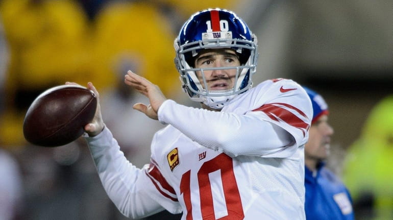 Eli Manning and the Giants want to end the season...