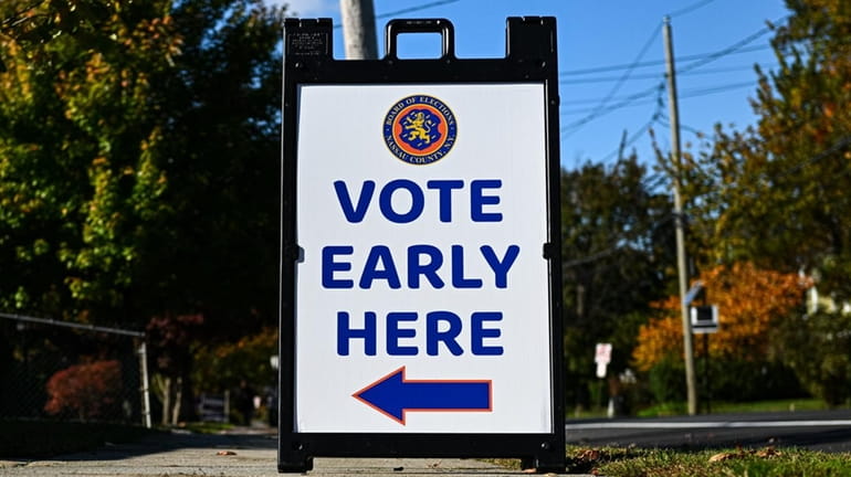 Early voting for New York's presidential primary begins Saturday. The...