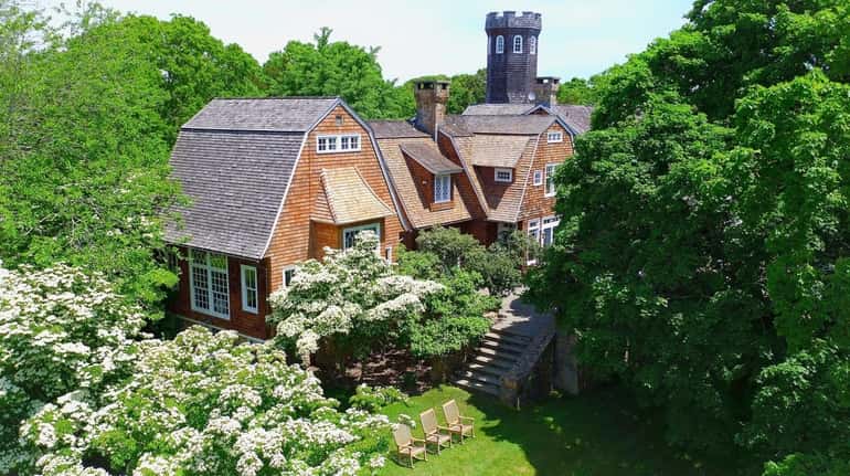 Christie Brinkley's 20-acre Bridgehampton estate, Tower Hill, is on the...