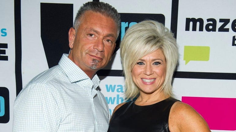 Theresa Caputo  and her husband,  Larry,  in an undated photo.